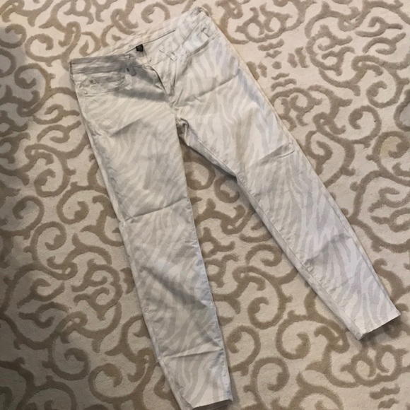 GAP Denim - White zebra jeans